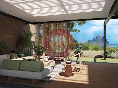 SUPERBES VILLAS 3CH EN BORD DE MER LONGEANT UN BEAU GOLF 18 TROUS A GRANDE RIVIERE NOIRE 