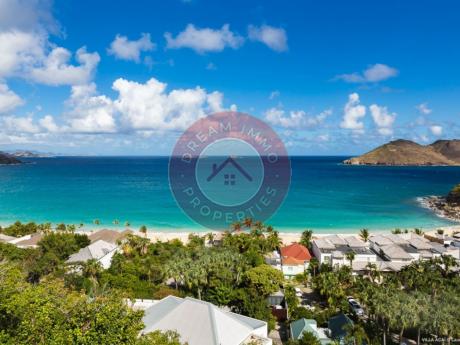 LOCATION 2CH VILLA ACAÏ VUE SUR LE LAGON TURQUOISE DES CARAIBES A FLAMANDS – SAINT BARTHELEMY 