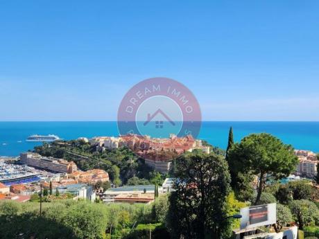 SPACIEUX APPARTEMENT DE 3 CHAMBRES AVEC VUE MER ET PALAIS PRINCIER AU JARDIN EXOTIQUE - MONACO