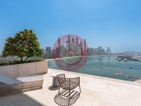ONE PALM RESIDENCE – LOCATION LUXUEUX APPARTEMENT VUE MER DE 4 CH EN BORD DE MER PALM JUMEIRAH – DUBAI