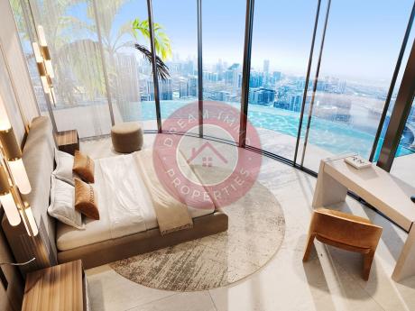TRUSSARDI RESIDENCES – APPARTEMENTS 2 CHAMBRES + PISCINE PRIVEE AVEC PLAN DE PAIEMENT SUR 4 ANS - AL FURJAN – DUBAI