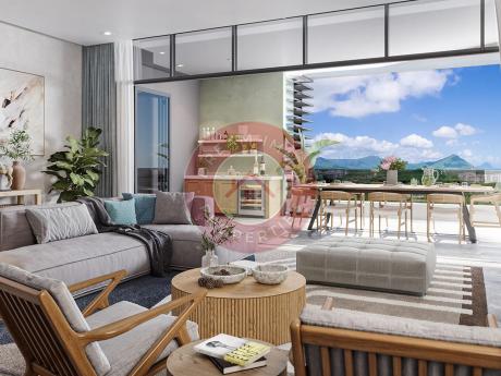 VUE MER & MONTAGNE – SUBLIMES APPARTEMENTS PROCHE MER A CASCAVELLE – ILE MAURICE