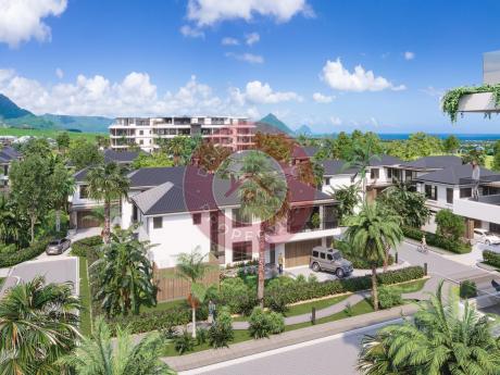 VUE MER & MONTAGNE – SUBLIMES PENTHOUSES 4CH PROCHE MER A CASCAVELLE – ILE MAURICE