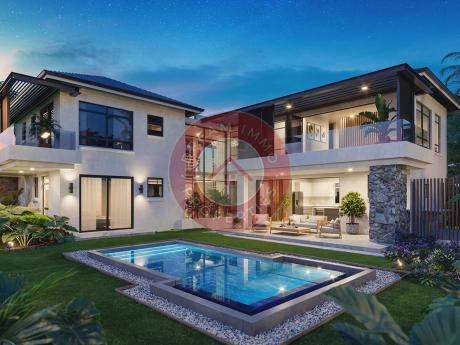 VILLAS DE STANDING AVEC PISCINE PRIVÉE PROCHE MER ET GOLF A CASCAVELLE – ILE MAURICE
