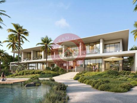 THE VIEW ISLAND – TOWNHOUSES 4 CHAMBRES AU BORD D’UN LAGON – SHARJAH
