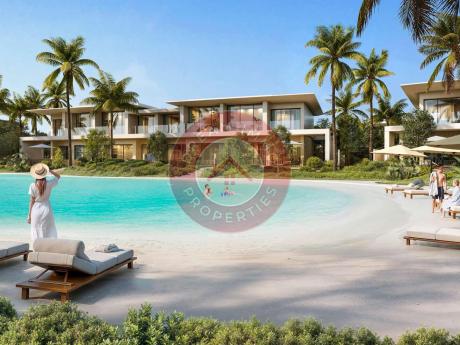 THE VIEW ISLAND – TOWNHOUSES 4 CHAMBRES AU BORD D’UN LAGON – SHARJAH