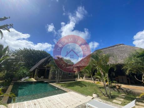 LOCATION VILLA MEUBLEE A MONT MASCAL PROCHE DE GRAND BAIE - ILE MAURICE