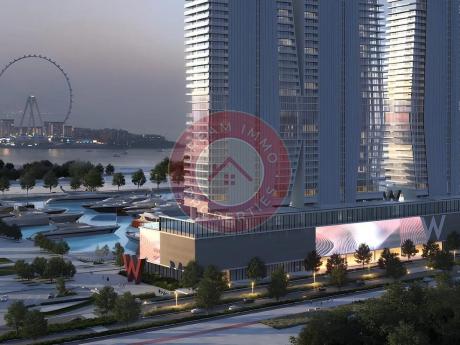 W RESIDENCES – SUPERBES APPARTEMENTS 3 CHAMBRES FACE MER A DUBAI HARBOUR