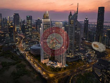 JUMEIRAH RESIDENCES EMIRATES TOWERS – LUXUEUX APPARTEMENTS VUE BURJ KHALIFA – DUBAI