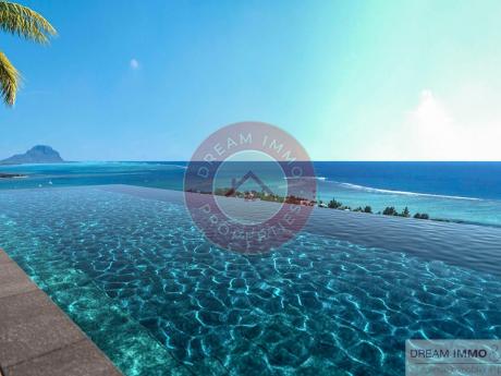 INCROYABLE VILLA AVEC MAGNIFIQUE VUE MER & SERVICES HOTELIERS A RIVIERE NOIRE - ILE MAURICE