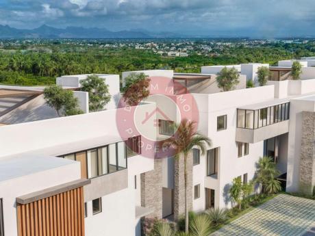 MAGNIFIQUES PENTHOUSES AVEC TOIT TERRASSE PRIVE A TROU AUX BICHES - ILE MAURICE
