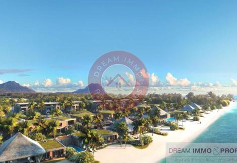 SUPERBES APPARTEMENTS AVEC VUE MER OU MONTAGNE DANS RESIDENCE PIEDS DANS L’EAU  - ILE MAURICE