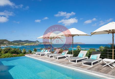 LOCATION VILLA 1 CH AVEC PISCINE ET VUE MER A CAMARUCHE – SAINT-BARTH