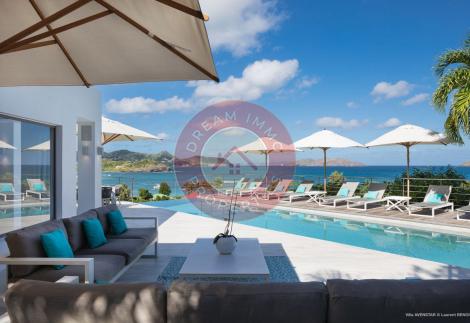 LOCATION VILLA 4 CH AVEC PISCINE ET VUE MER A CAMARUCHE – SAINT-BARTH