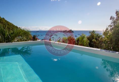 POSIZIONE VILLA AKA 3 CAMERE CON MAGNIFICA VISTA SUL MARE A COROSSOL - SAINT BARTHELEMY