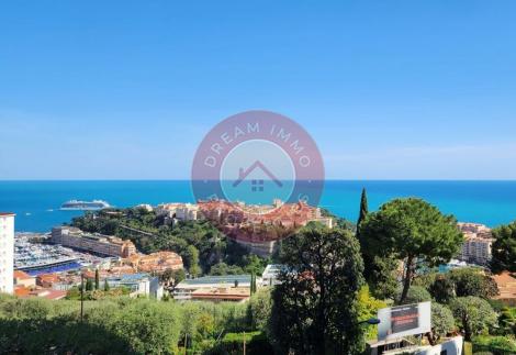 SPACIEUX APPARTEMENT DE 3 CHAMBRES AVEC VUE MER ET PALAIS PRINCIER AU JARDIN EXOTIQUE - MONACO