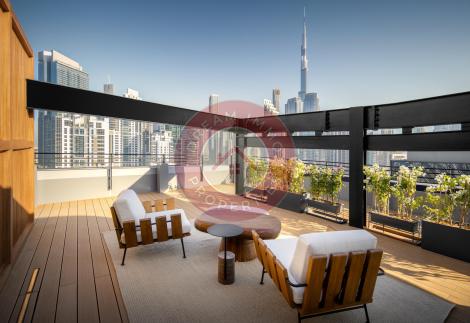 THE OPUS – LUXUEUX ET UNIQUE PENTHOUSE 4CH AVEC VUE BURJ KHALIFA - BUSINESS BAY – DUBAI