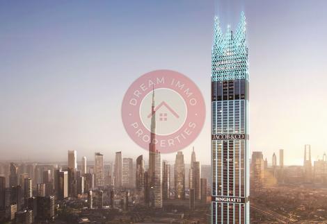 BURJ BINGHATTI JACOB & CO RESIDENCES – APPARTEMENTS & PENTHOUSES ICONIQUES À BUSINESS BAY