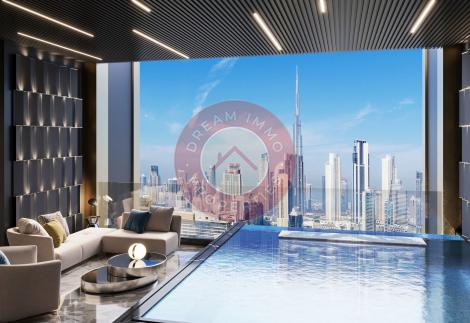 BURJ BINGHATTI JACOB & CO RESIDENCES – SKY PENTHOUSE DE 5 CHAMBRES A BUSINESS BAY