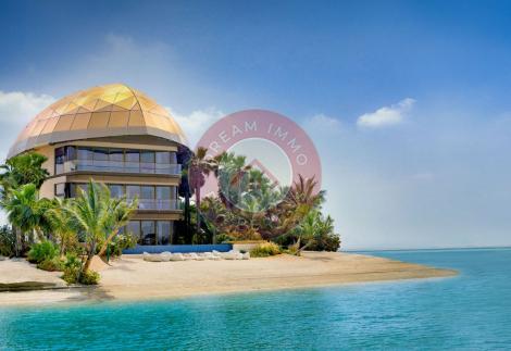 SWEDEN BEACH PALACE - INCROYABLES VILLAS PIEDS DANS L’EAU - THE WORLD DUBAI 
