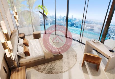 TRUSSARDI RESIDENCES – APPARTEMENTS 2 CHAMBRES + PISCINE PRIVEE AVEC PLAN DE PAIEMENT SUR 4 ANS - AL FURJAN – DUBAI