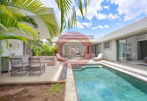 LUXUEUSE VILLA A SANDPIPER DANS LA RESIDENCE ROYAL PARK A BALACLAVA – ILE MAURICE