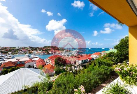 SUPERBE APPARTEMENT 2 CHAMBRES VUE MER ET MONTAGNE A GUSTAVIA CENTRE - ST BARTHELEMY