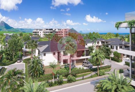 VUE MER & MONTAGNE – SUBLIMES PENTHOUSES 4CH PROCHE MER A CASCAVELLE – ILE MAURICE