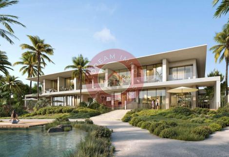 THE VIEW ISLAND – TOWNHOUSES 4 CHAMBRES AU BORD D’UN LAGON – SHARJAH