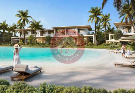 THE VIEW ISLAND – TOWNHOUSES 4 CHAMBRES AU BORD D’UN LAGON – SHARJAH