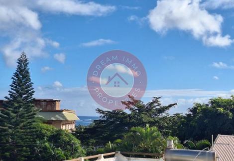 SUPERBE APPARTEMENT 3 CHAMBRES VUE MER PARTIELLE & MONTAGNE A TAMARIN – ILE MAURICE