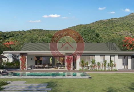 VILLAS D’EXCEPTION DE 4CH AVEC VUE IMPRENABLE MONTAGNES A TAMARIN – ILE MAURICE