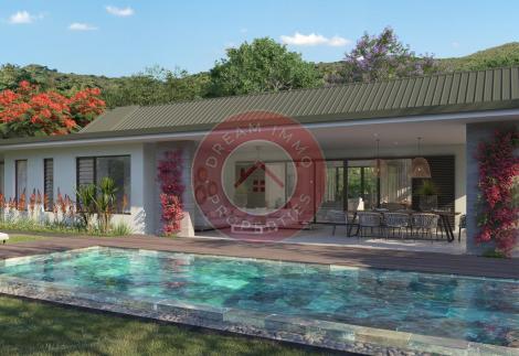 VILLAS D’EXCEPTION DE 3CH AVEC VUE IMPRENABLE MONTAGNES A TAMARIN – ILE MAURICE