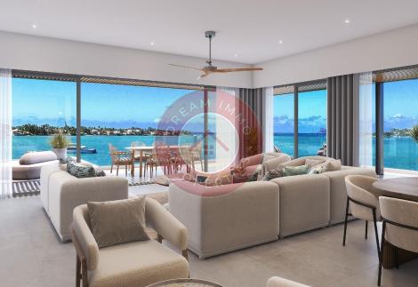 UNIQUE DANS LE NORD ! SPLENDIDE RESIDENCE & MARINA FACE MER A GRAND-BAIE – VUE LAGON – ILE MAURICE