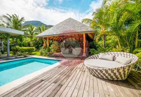 BELLE VILLA DE 3 CHAMBRES DANS UN RESORT A RIVIERE NOIRE - ILE MAURICE