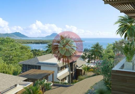 SUBLIMES VILLAS OFFRANT UNE VUE PANORAMIQUE SUR LA BAIE DE TAMARIN - ILE MAURICE