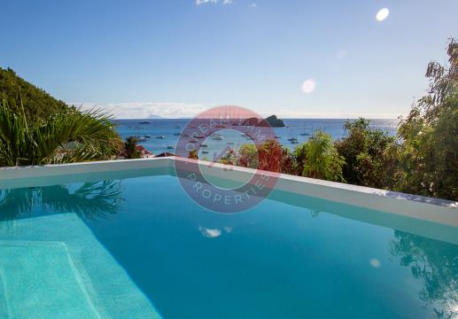 LOCATION VILLA AKA 3CH AVEC MAGNIFIQUE VUE MER A COROSSOL – SAINT BARTHELEMY
